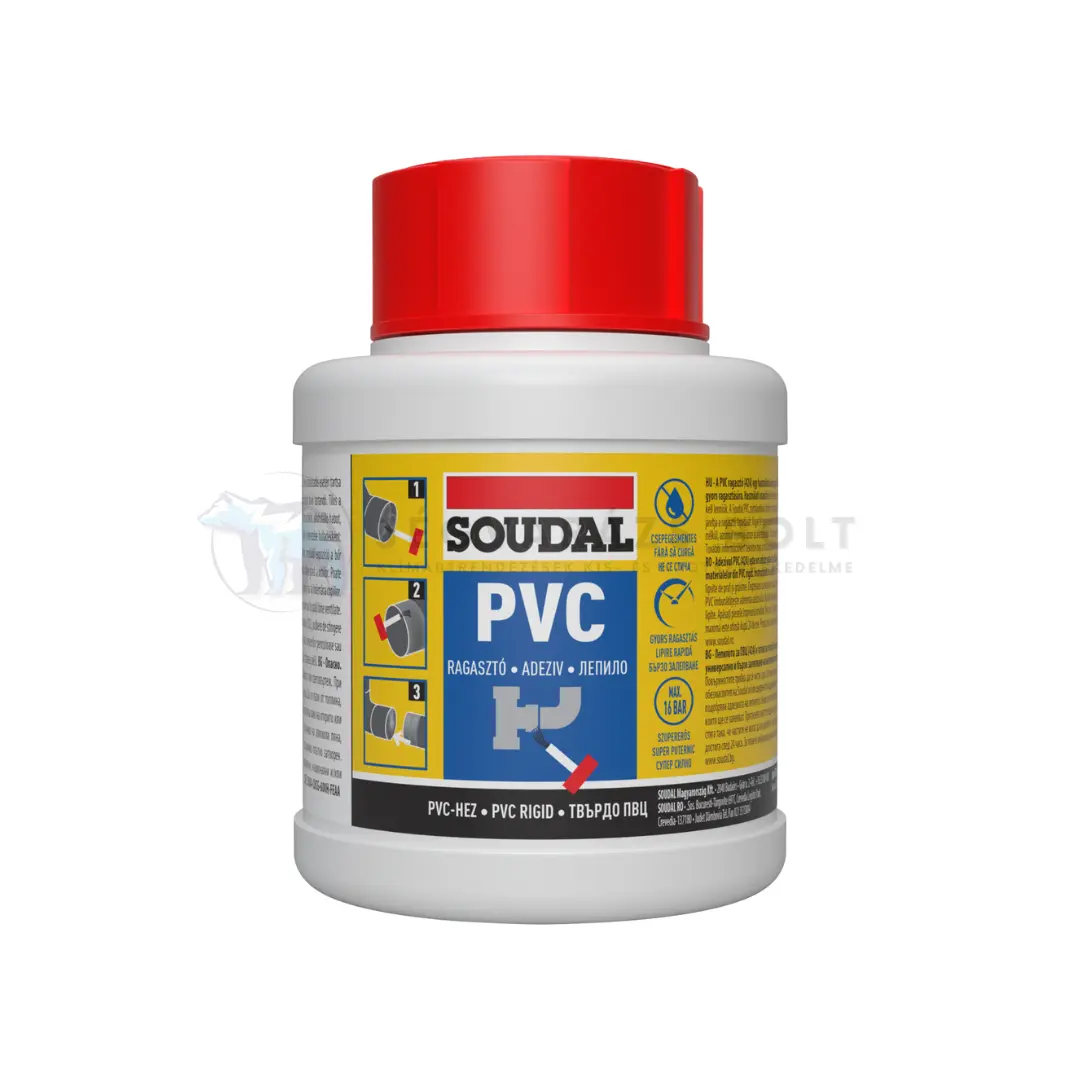SOUDAL PVC cső ragasztó 250ml