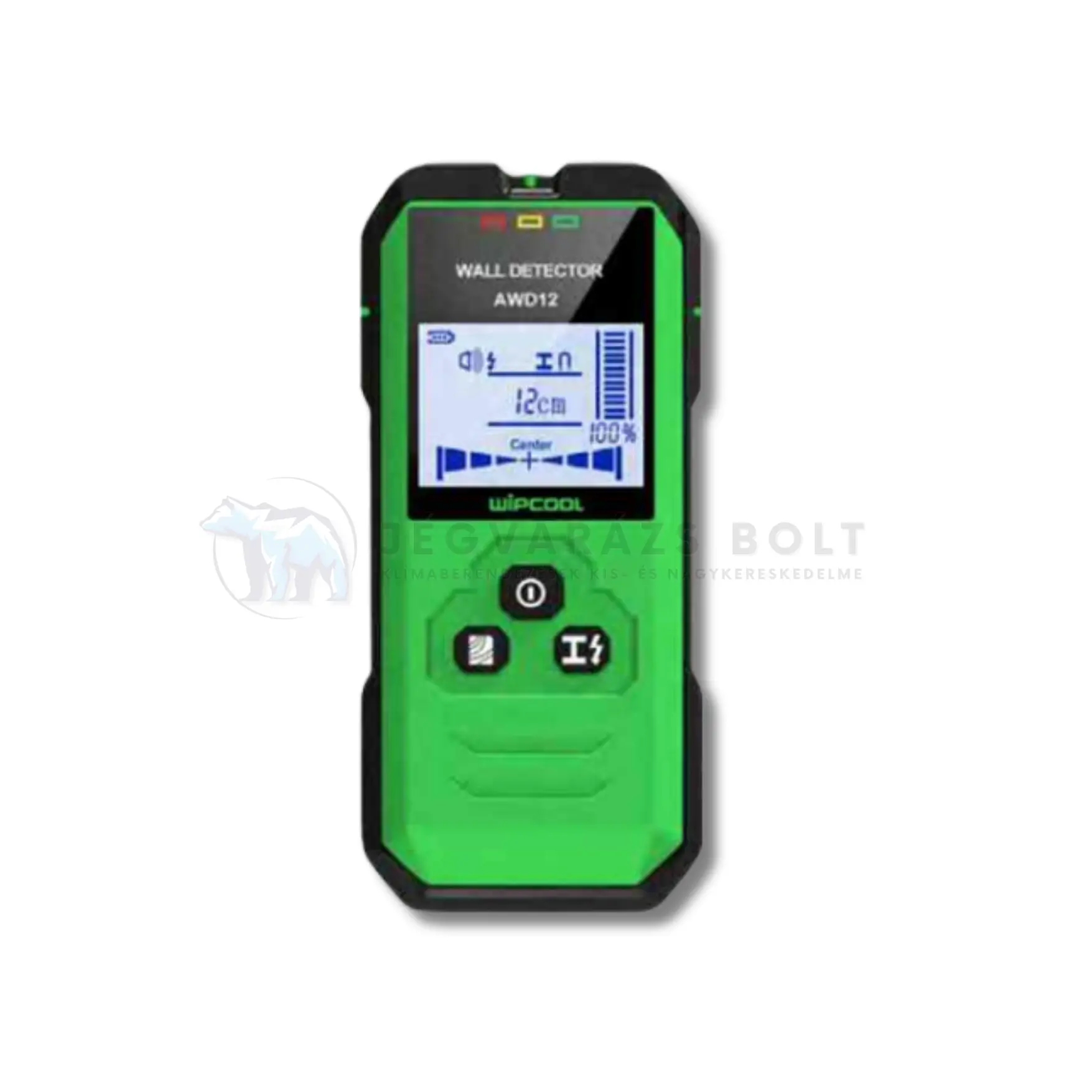 WIPCOOL FÉM ÉS VEZETÉKKERESŐ DETEKTOR AWD12