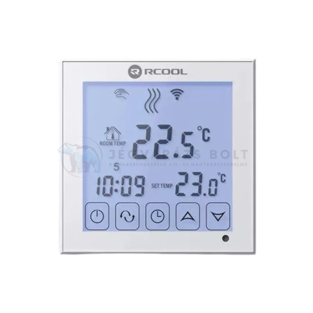 SZOBATERMOSZTÁT RCOOL VISION WIFI DIGITÁLIS