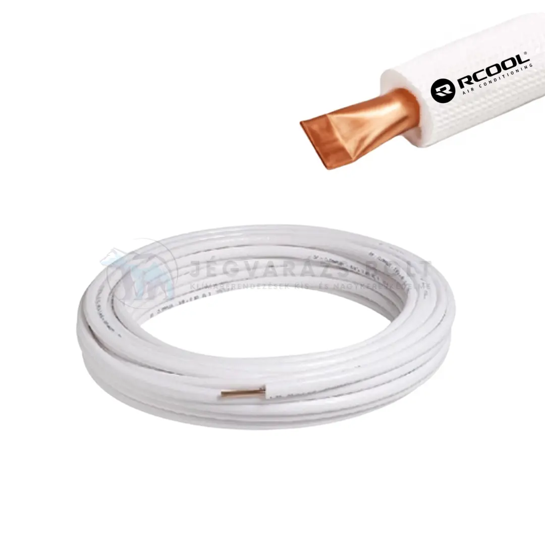 RÉZCSŐ 12x1mm SZIGETELT (RCOOL PRÉMIUM) 25M  1/2"