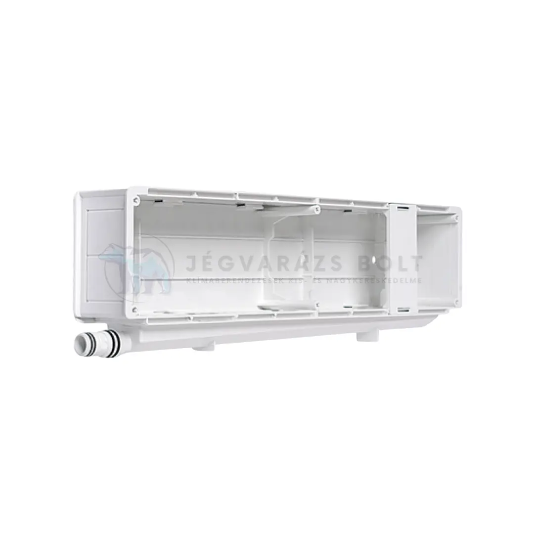 KLÍMA SZERELŐDOBOZ VÍZSZINTES (KONDENZVÍZ KIVEZETÉSSEL) 430x108x50MM