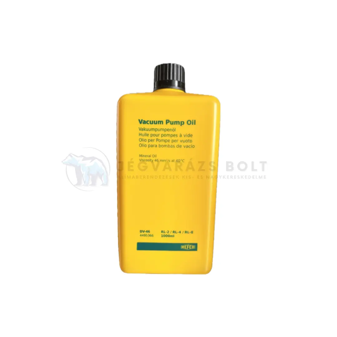 VÁKUUMSZIVATTYÚ OLAJ